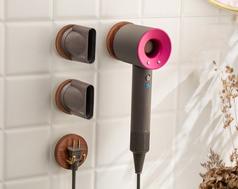 Dyson Supersonic Hair Dryer Bracket, Bathroom Shelving, Shelf, Magnets Suction, Plug , Air Outlet Rack, Free Combination