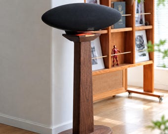 Solid Walnut Speaker Floor Stand,Handmade HiFi Audio Stand,Gift For Music Lover,Home Audio Decor,Floor Standing Speaker Stand,Speaker Riser.