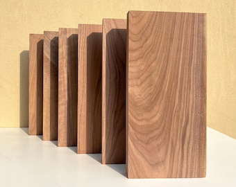 Multi-Sized Black Walnut Boards, High-Quality Black Walnut Slices, Solid Black Walnut Boards, Woodworking Boards, Diy Boards, Walnut Boards