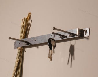 Stainless Steel Wall Rack，Metal Hook，Stainless Steel Hook Rack，Coat Rack，Bedroom Hook Rack，Living Room Hook Rack，Wall-Mounted Hook.