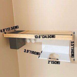 Dyson Curling Iron Rack Shelving Dyson Hair Dryer Hanger - Etsy