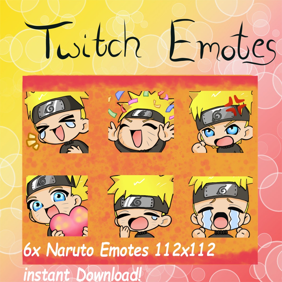 Naruto Emotes - Etsy
