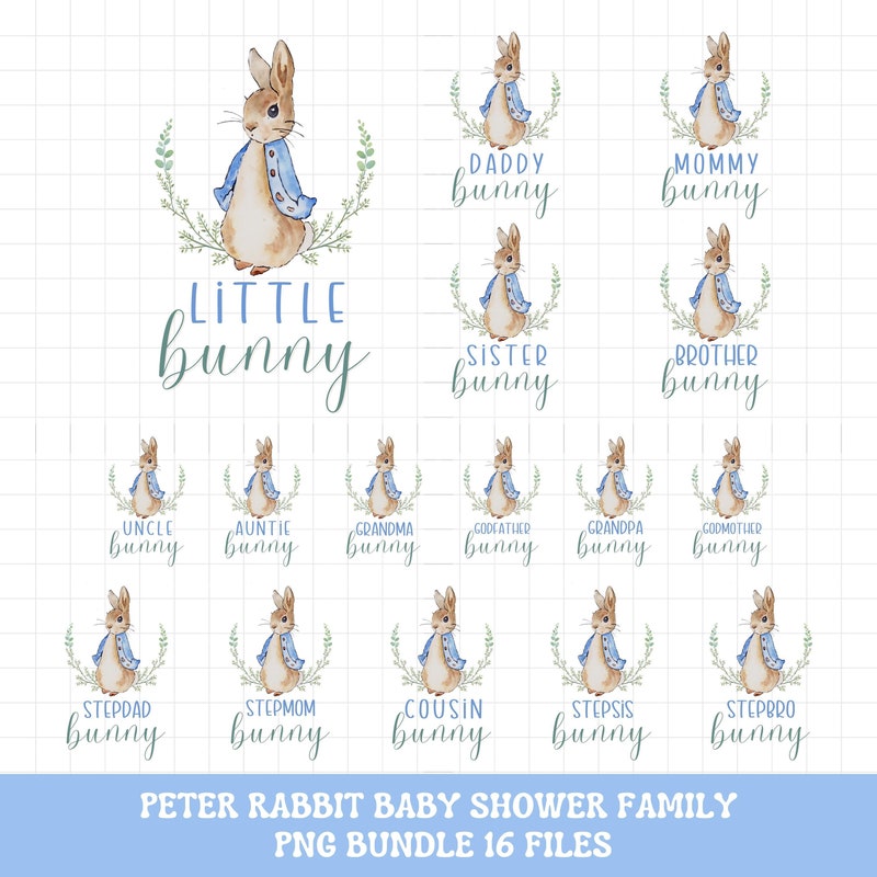 Peter Rabbit Png - Etsy