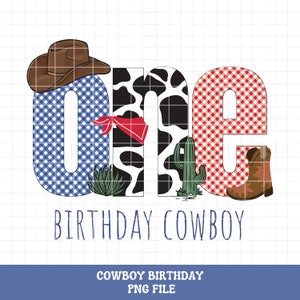 Western cowboy first birthday PNG shirts iron on transfer, Rodeo cowboy first birthday family png sublimation, INSTANT DOWNLOAD