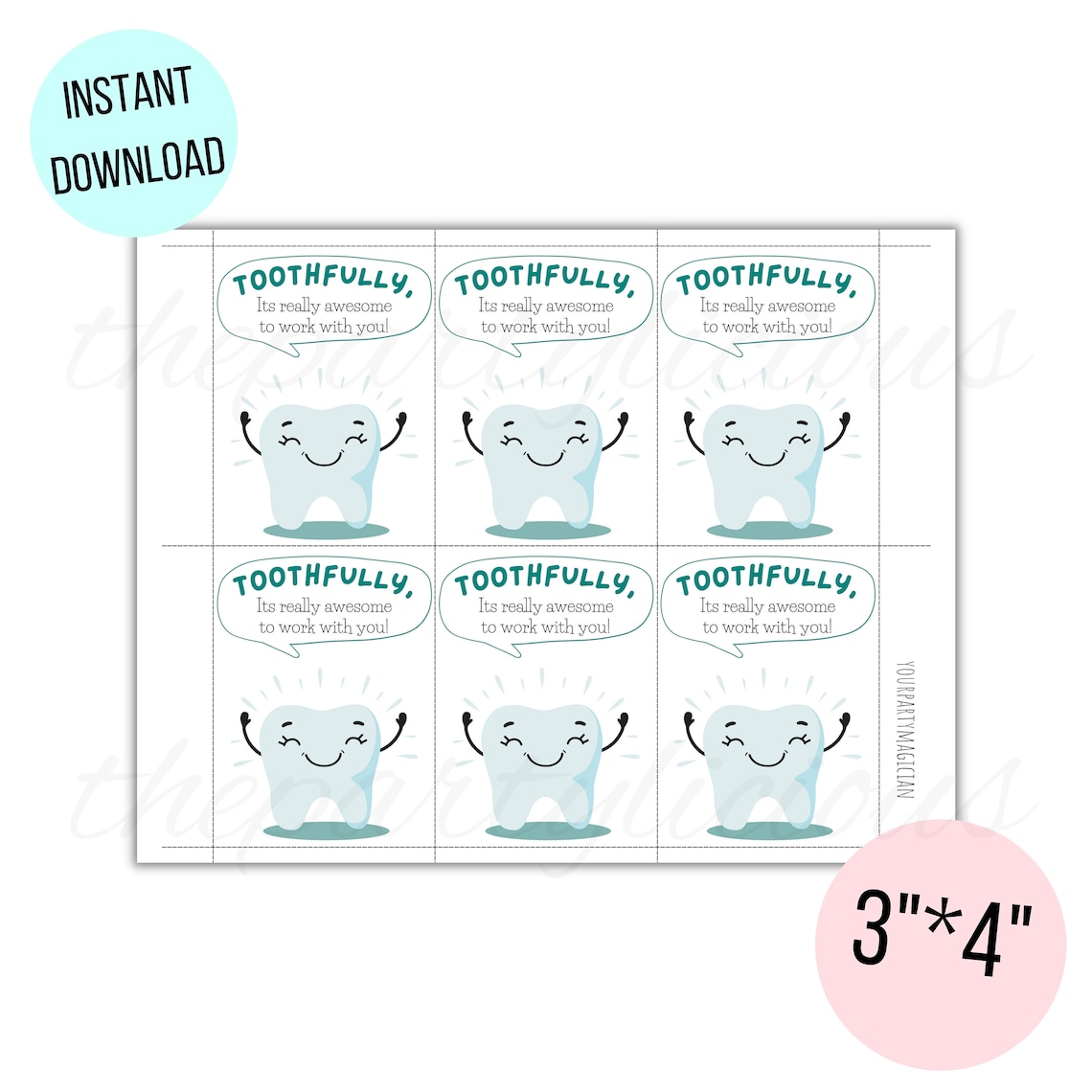 Printable Dental Assistant Appreciation Week Cards, Happy Dental ...