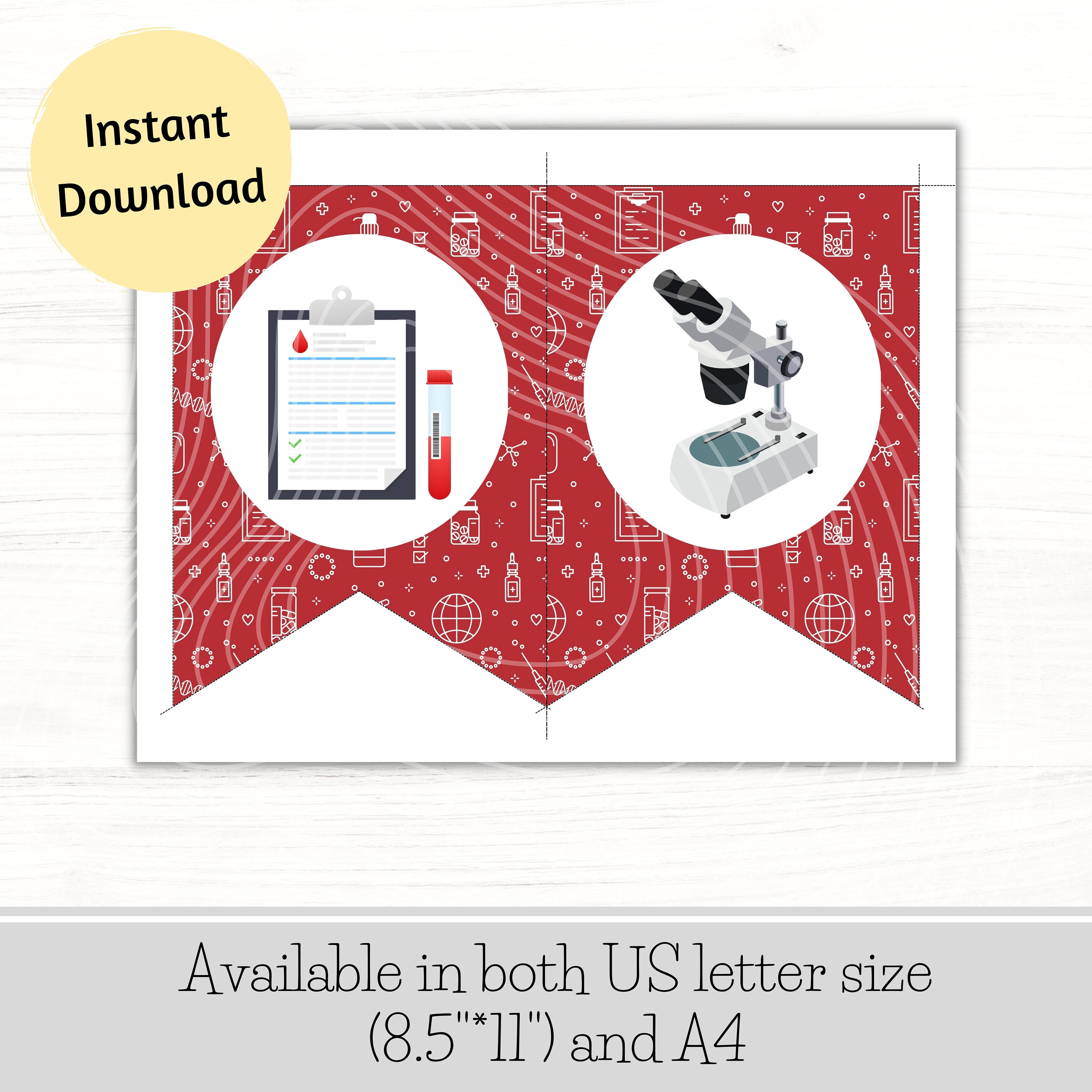 Printable Happy Lab Week Banner 2023 Lab Appreciation Week Etsy