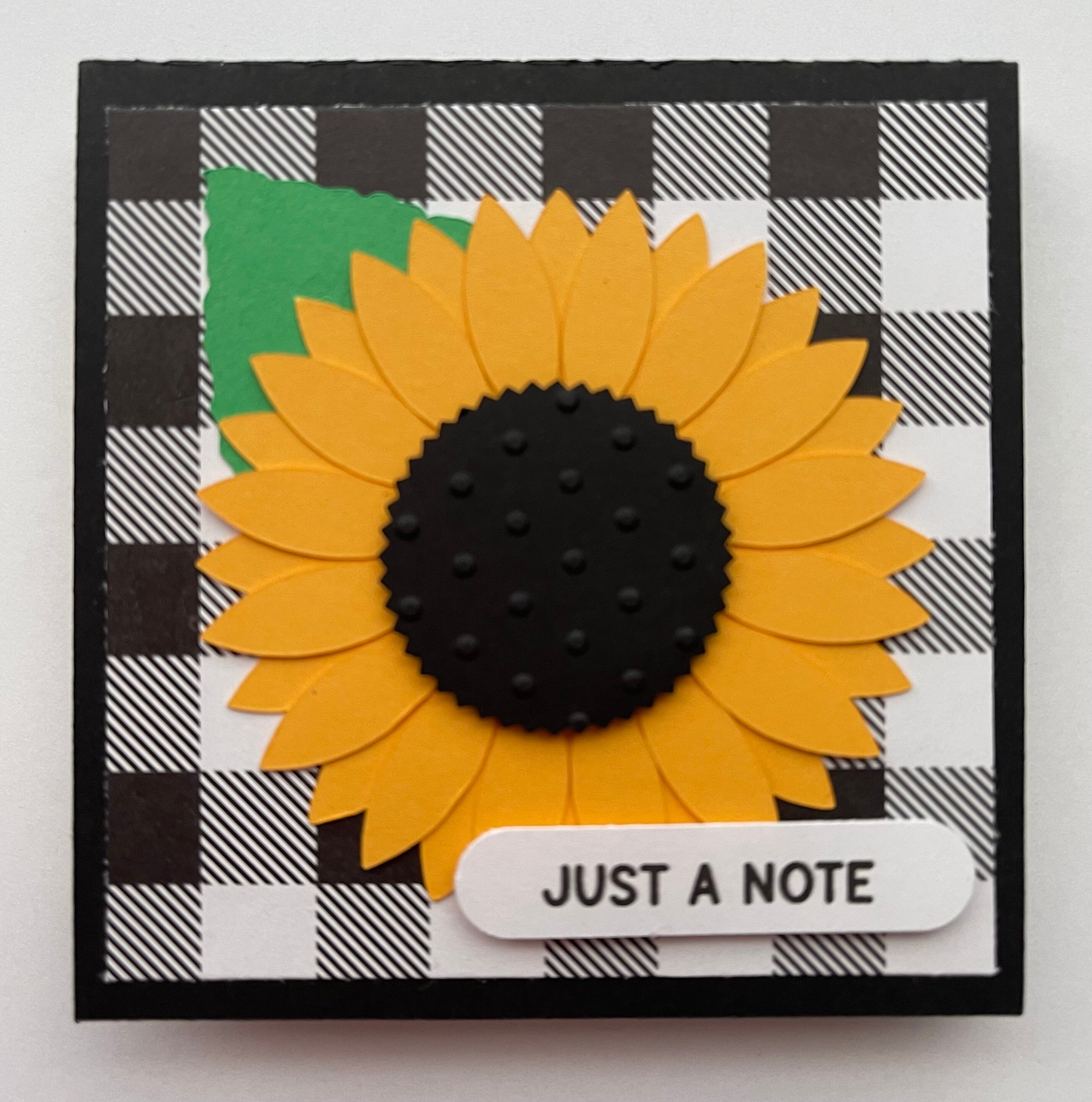 Sunflower Sticky Note Holder, Fall, 100 Sheets - Etsy