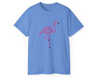 Ultra Cotton Tee FLAMINGO ART