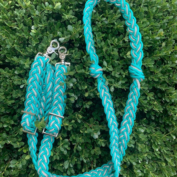 Barrel Racing Reins Etsy
