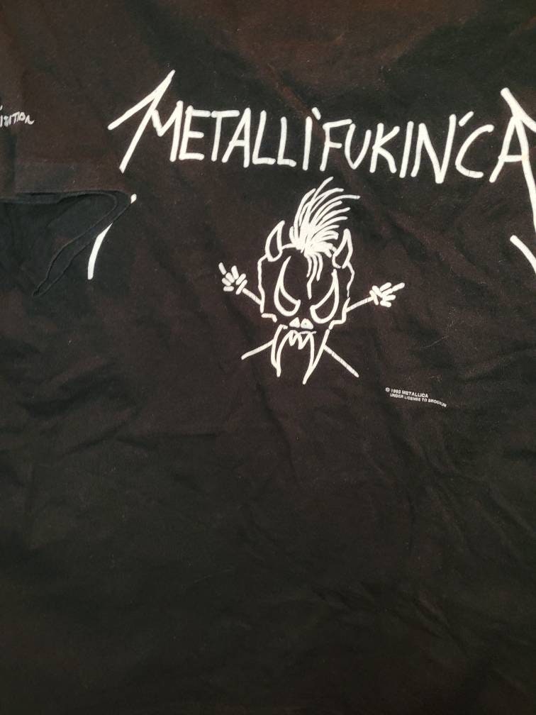 LLICA/メタリカ LLI'FUCKIN'CA Tシャツ L METALICA FUKIN'CA T-shirt | one day store tee