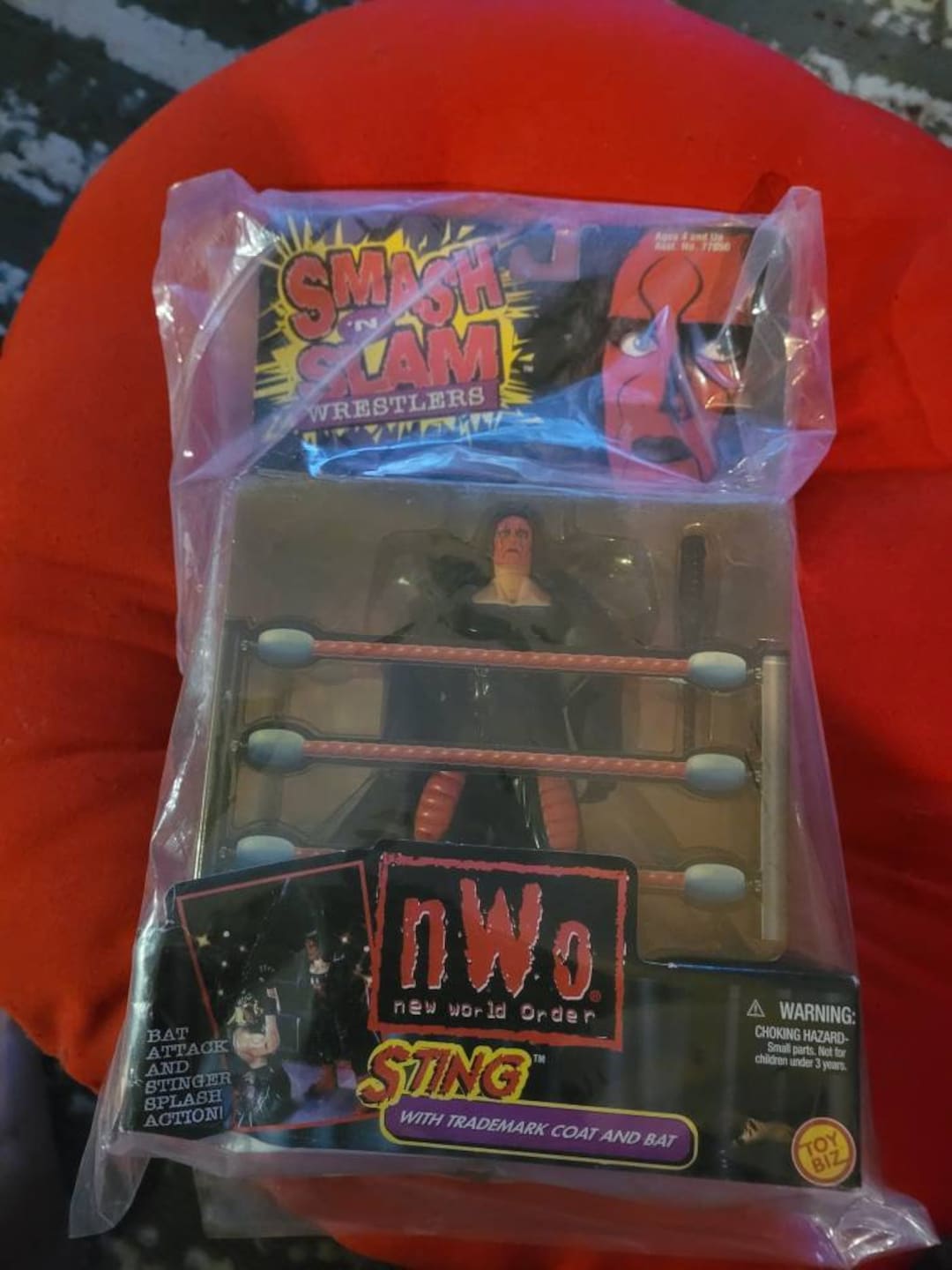 Wolfpack Sting NIB (WCW/NWO Smash 'N' Slam Toy Biz 1999 - Etsy