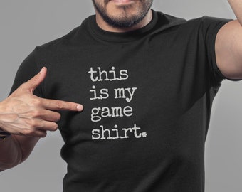 T-shirt MDN pour joueur - Ceci est mon jeu de chemise