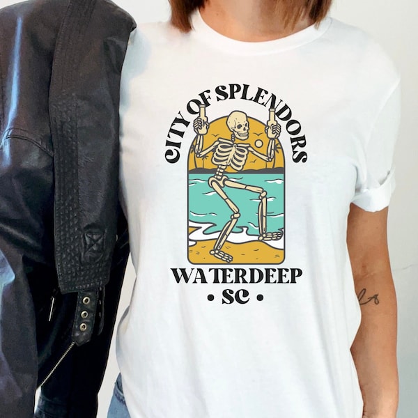 Waterdeep DND Tourist Shirt - City of Splendors