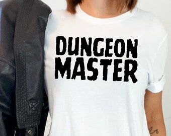 T-shirt MDN Dungeon Master - Style de police n° 4