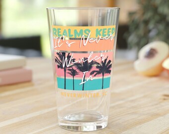 Neverwinter DND Pint Glass,  16oz