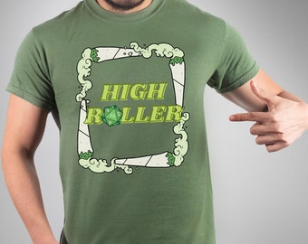 Chemise High Roller d20 du MDN