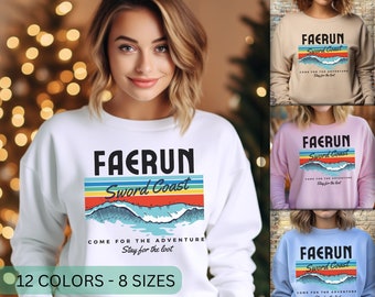 D&D Faerun Tourist Sweatshirt met ronde hals