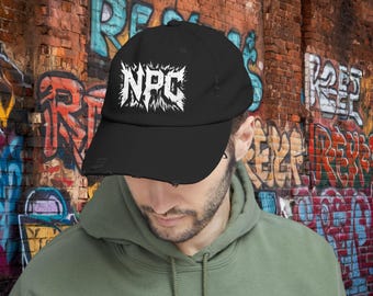 Destressed-hoed van DND NPC