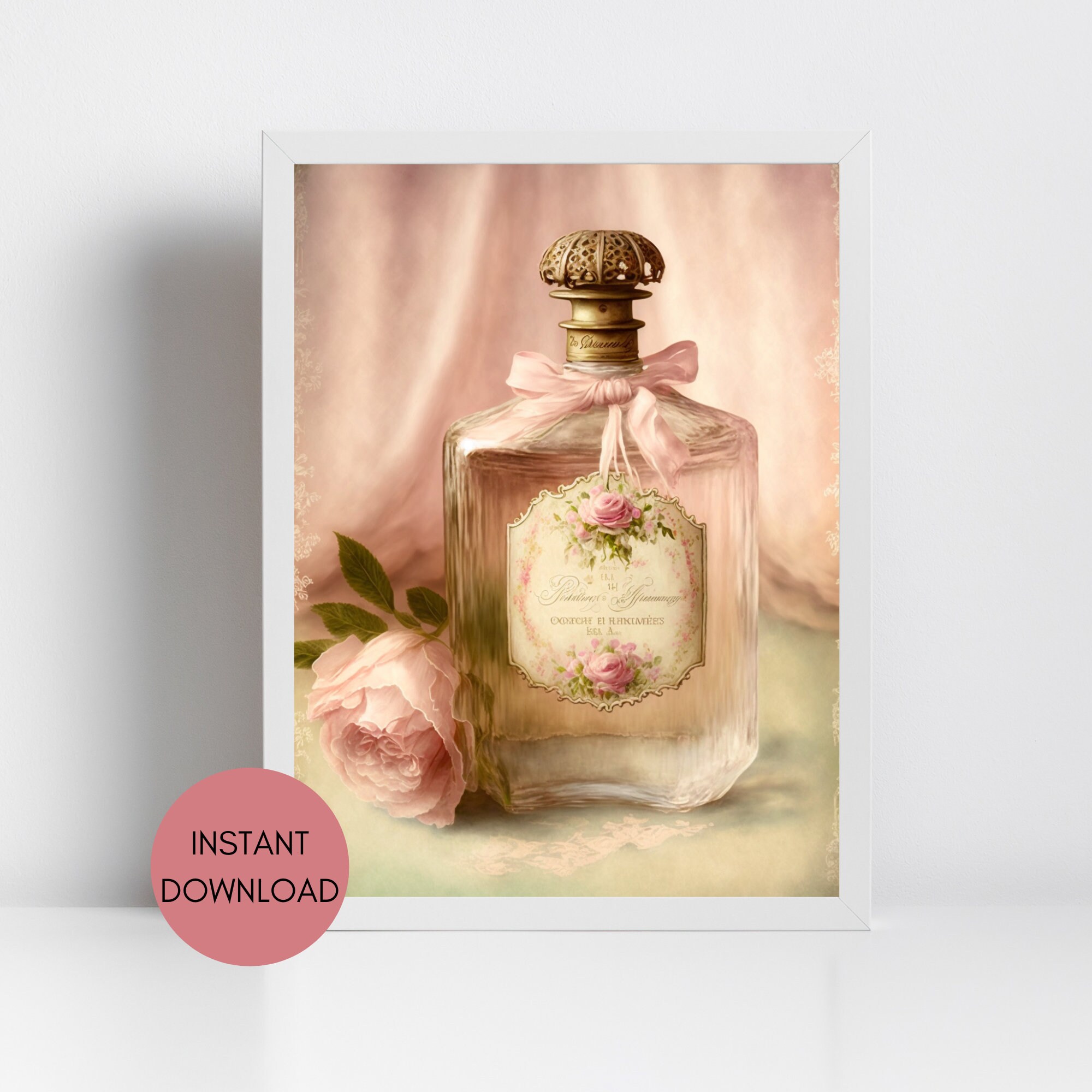 Dormify Perfume Bottle Print