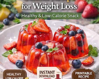 ゼラチンを使ったダイエットレシピ - ヘルシーで低カロリーなスナック - 簡単で美味しい