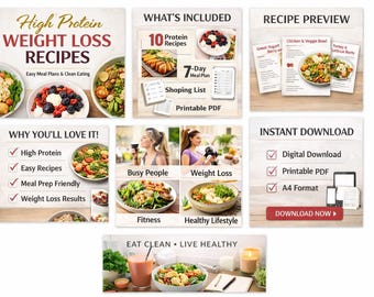 10 łatwych przepisów na dania bogate w białko dla początkujących Plan posiłków na odchudzanie Szybkie i zdrowe przepisy