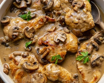 Przepis na kurczaka Marsala – łatwe i pyszne włoskie danie (do pobrania w formacie PDF)