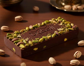 Receta de barra de chocolate de Dubái: lujosas barras de chocolate caseras con pistachos