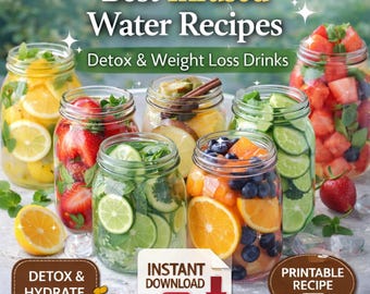 Easy 7 Infused Water Recipes – Healthy Infused Drinks for Hydration and Detox