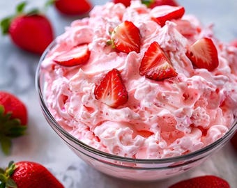 ピンクフラフのレシピ - 焼かずにできる簡単デザート（印刷可能なPDFダウンロード）