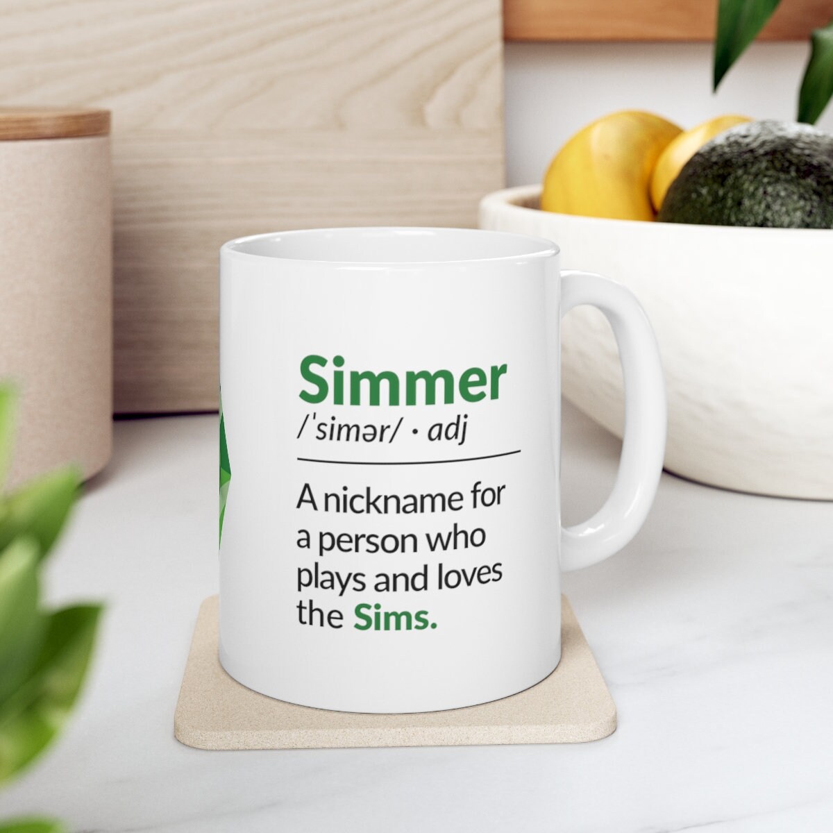Sims Mug Sims 4 Mug Sims Gift Simmer Definition Mug Etsy