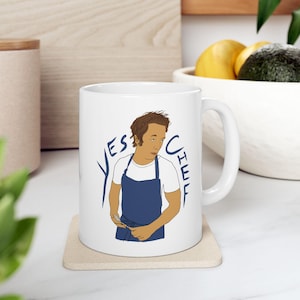 The Bear Hulu Mug - Yes Chef - Jeremy Allen White / Carmen Berzatto Fan Gift