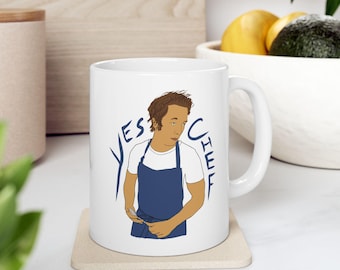 The Bear Hulu Mug - Yes Chef - Jeremy Allen White / Carmen Berzatto Fan Gift