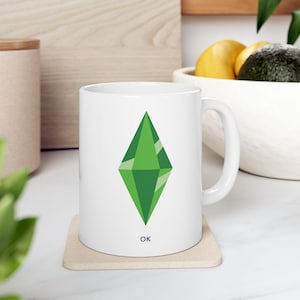Sims Coffee & Tea Gift Mug Loading Screen Edition - OK