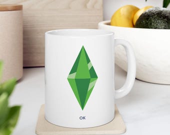 Tela de carregamento da caneca de presente Sims Coffee & Tea Edition - OK