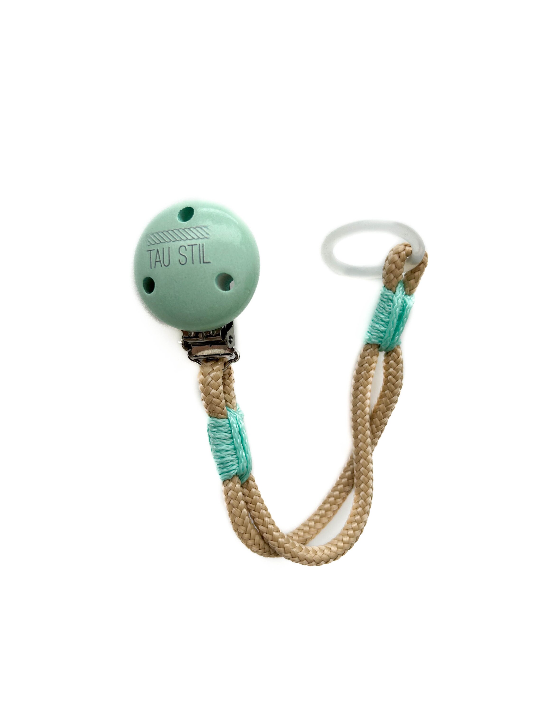 Pacifier rope - pacifier chain - pacifier strap - sand.mint