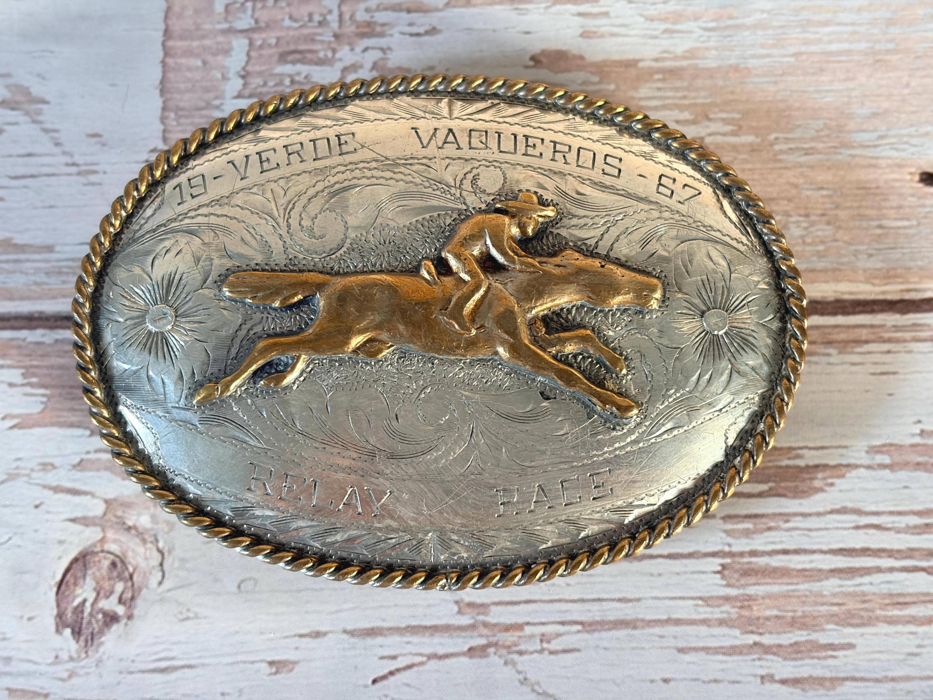 Vintage Rodeo Trophy - Etsy