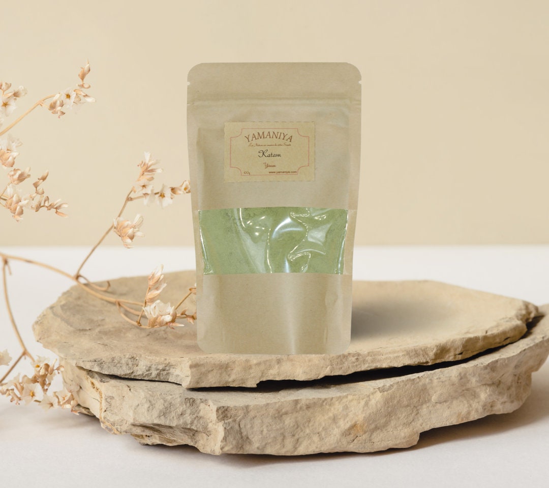 Katam, Katam From Yemen, Katam Powder, Vegetable Coloring, Coloring Your White Hair Naturally