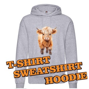 Highland Cow Top, Scottish Highland Coo, Highland Cow Gift, Highland Cow T-shirt, Scotland highland Cow, Highland Cow Hoodie, Cow Sweatshirt