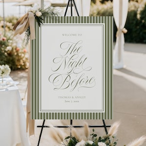 Martini Social Club Rehearsal Dinner Welcome Printed Stationery - photo 2