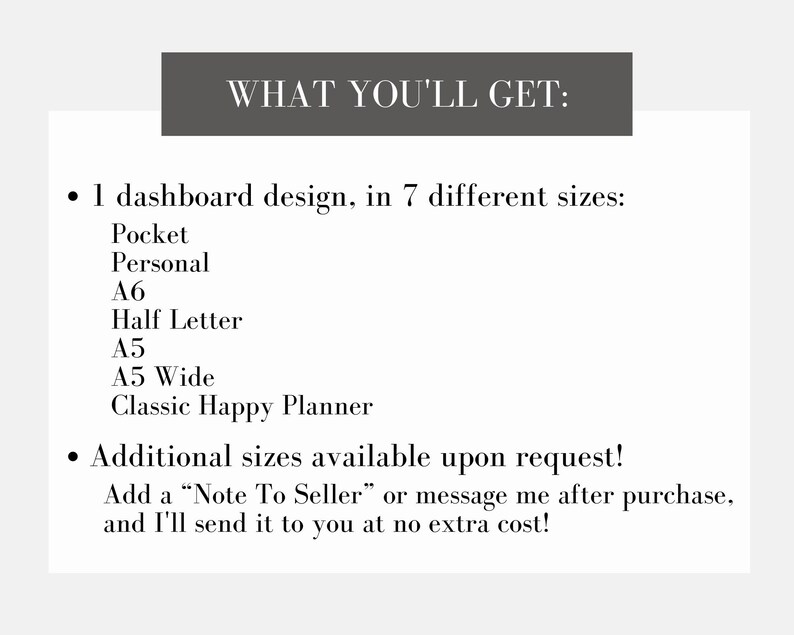 Printable Planner Dashboard 2024 Digital Minimalist Pocket, Personal
