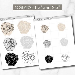 Printable Die Cuts | Digital Planner Deco | Art Journaling Elements ...