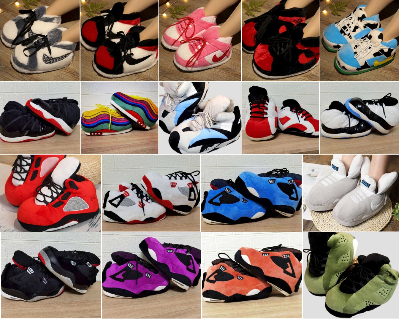slipper sneaker shoes
