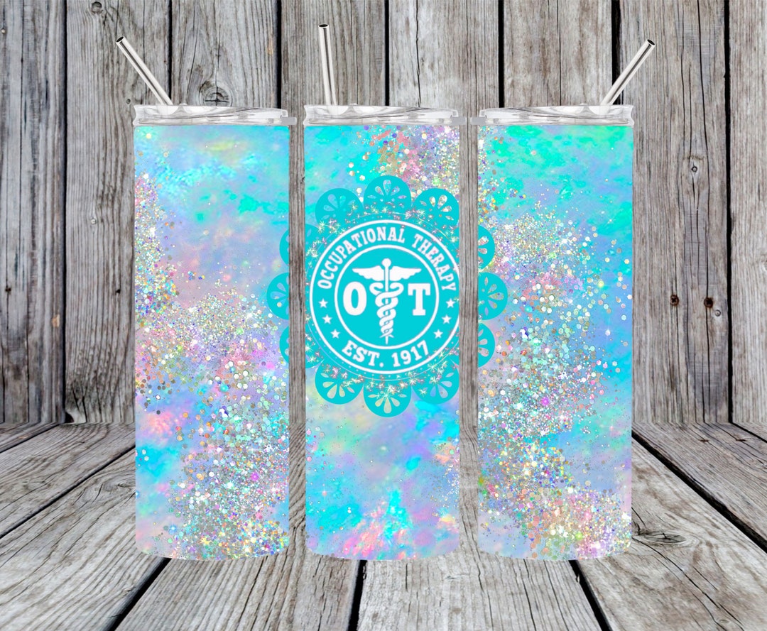 Occupational Therapy SUBLIMATION Wrap Tumbler Design Etsy
