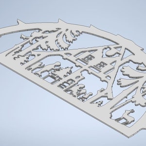 Schwibbbogen/ Lichterbogen as DXF/DWG file in 3 sizes