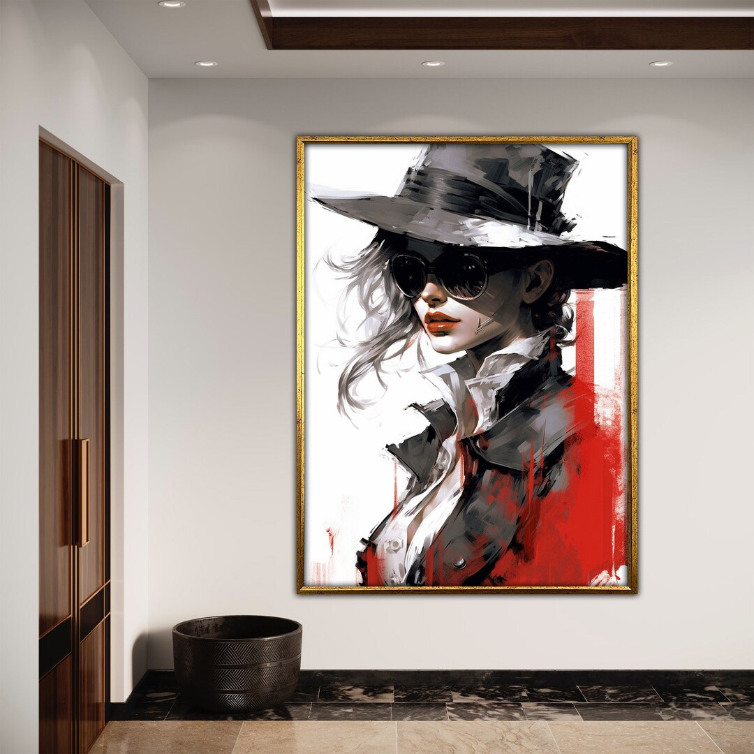 Shah Rukh Khan Leinwand-Poster 30x45cm - Bollywood Star Wanddekoration