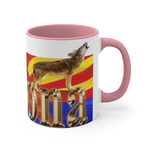 Arizona Coffee Mug, Vintage Arizona Coffee Mug - Retro Mug Design for Arizona Gift Idea, Unique Crunch mouth Design mug