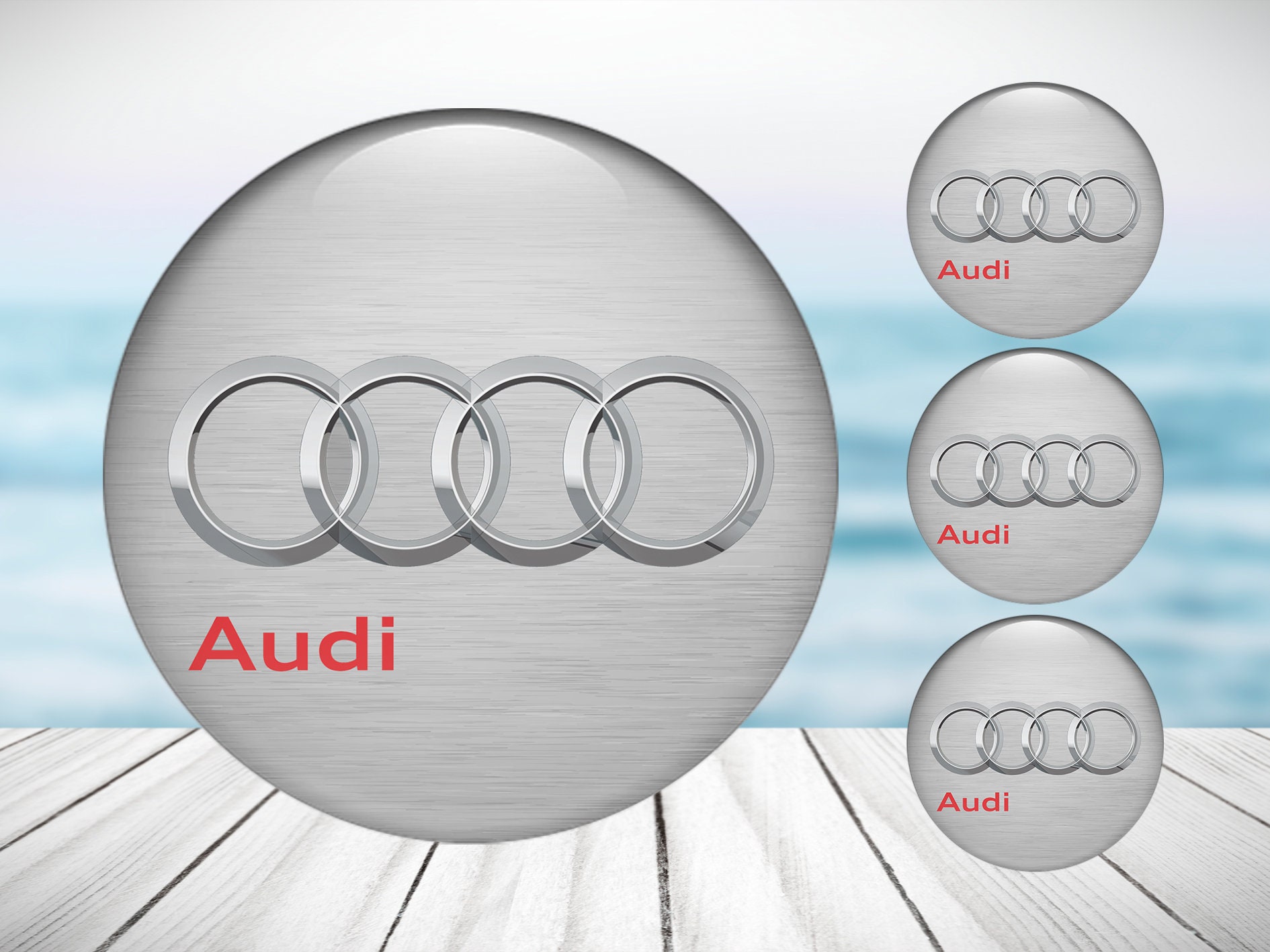 Audi Rings Decals -  UK