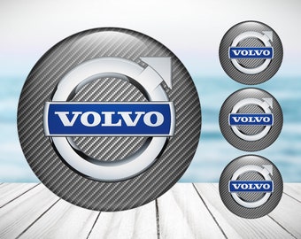 Naafkap Zwart voor Lichtmetalen Velg 15/16 Inch Volvo S40/V40 -, 30638643