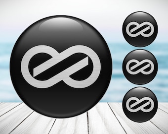 4pcs Set Enkei High Quality Hand Made Center Wheel Cap Stickers Gas Tank Logo Decal Emblem