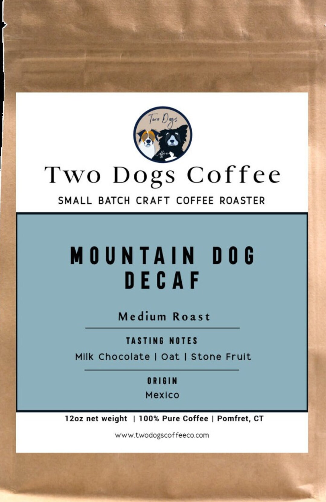 Decaf Coffee Mountain Dog Decaf Single Origin Small Etsy